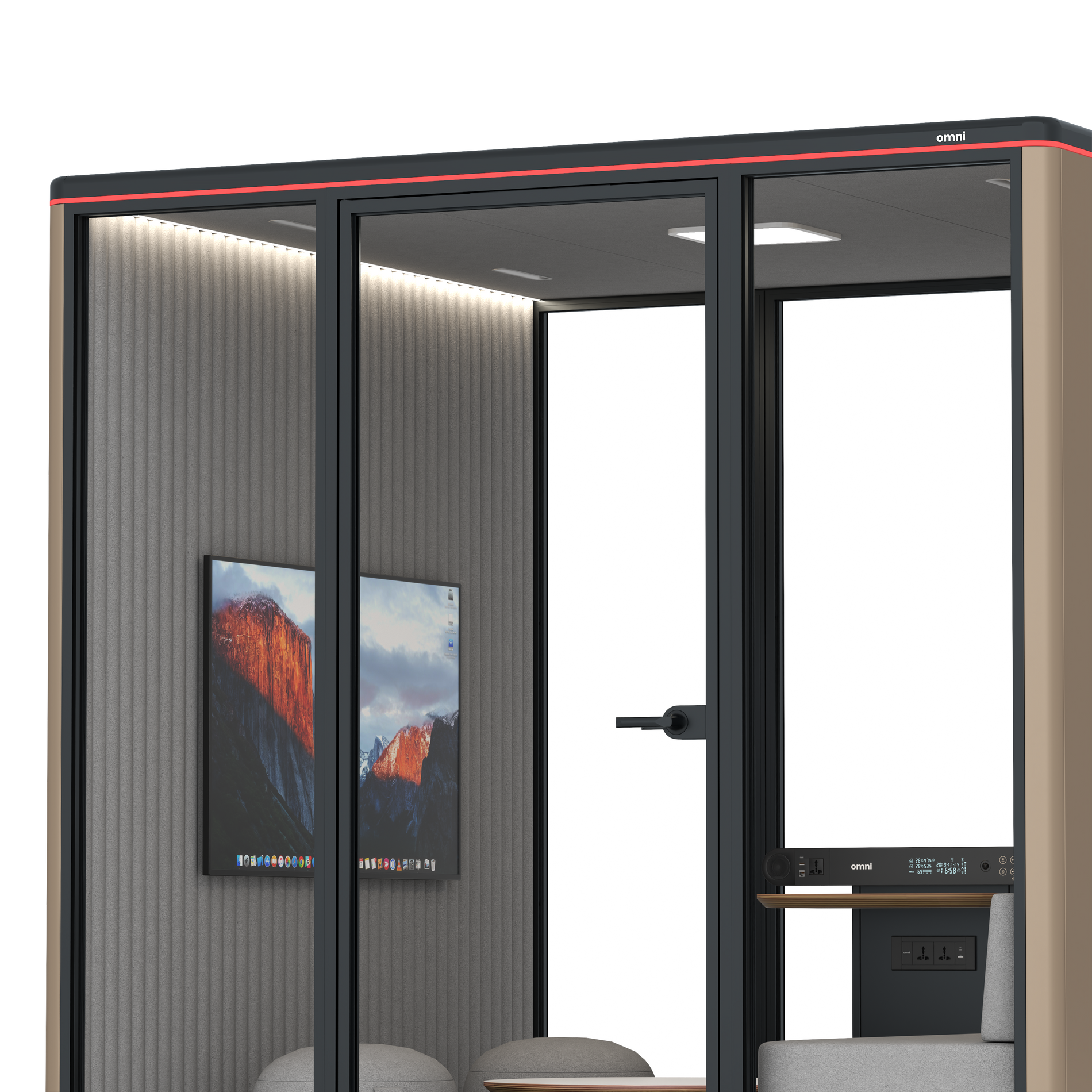 Omni SixLounge / RAL Grey Beige / #6d6c69