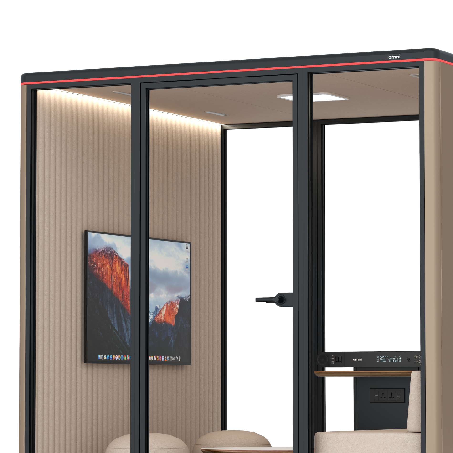 Omni SixLounge / RAL Grey Beige / #a18e7e