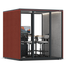 Omni Six Counter Meeting Table (+ Monitor Stand)