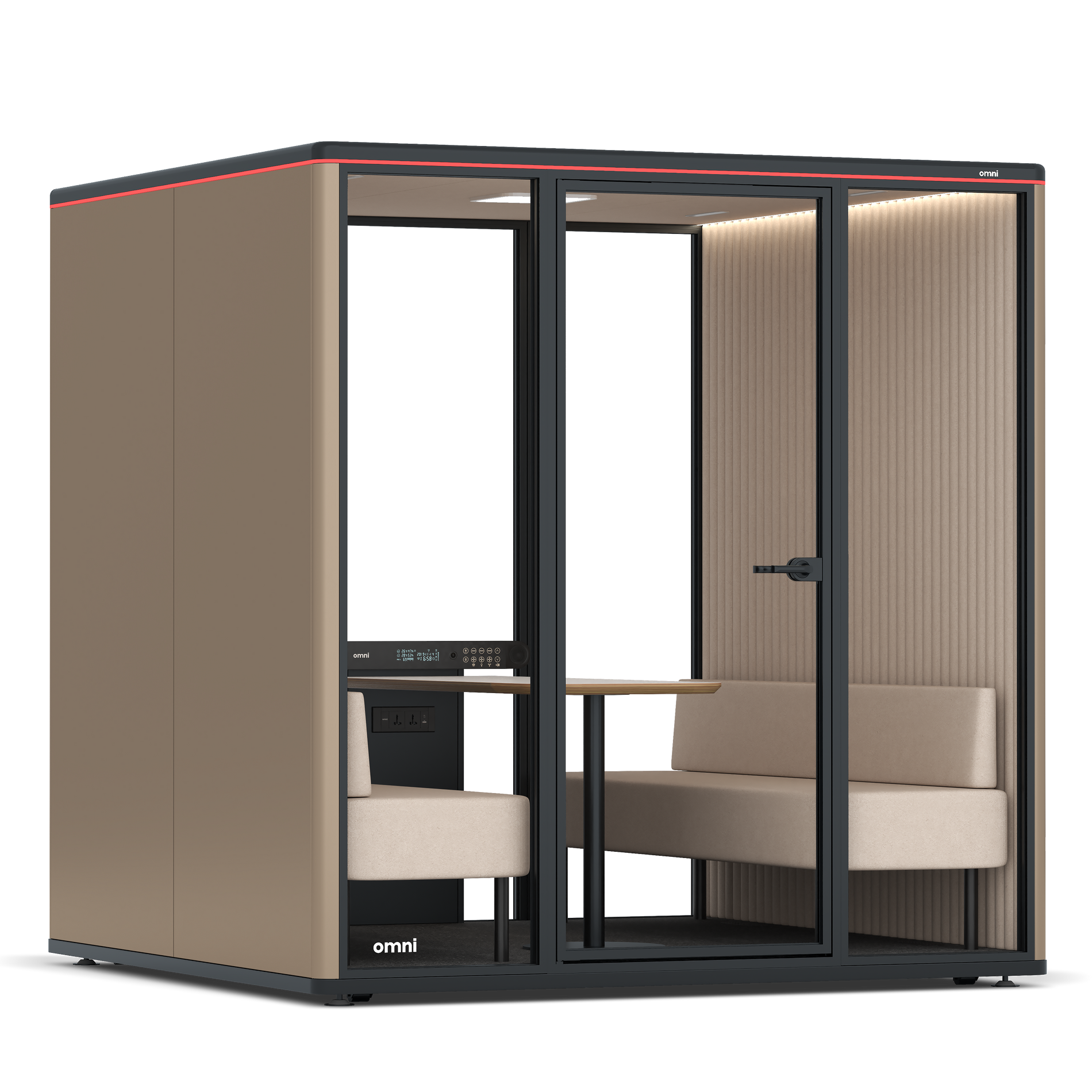 Omni SixSofa / RAL Grey Beige / #a18e7e