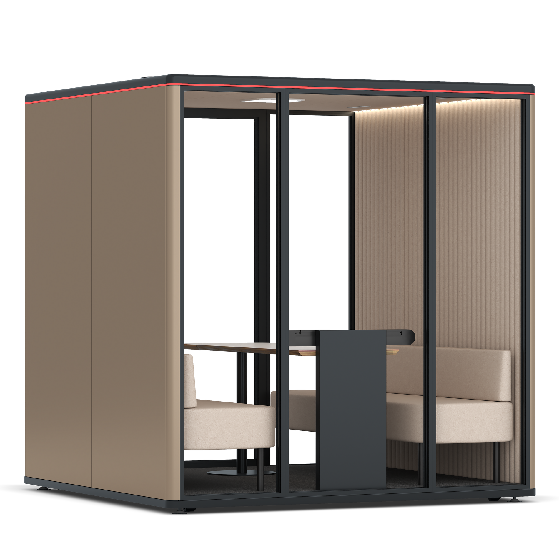 Omni SixSofa / RAL Grey Beige / #a18e7e