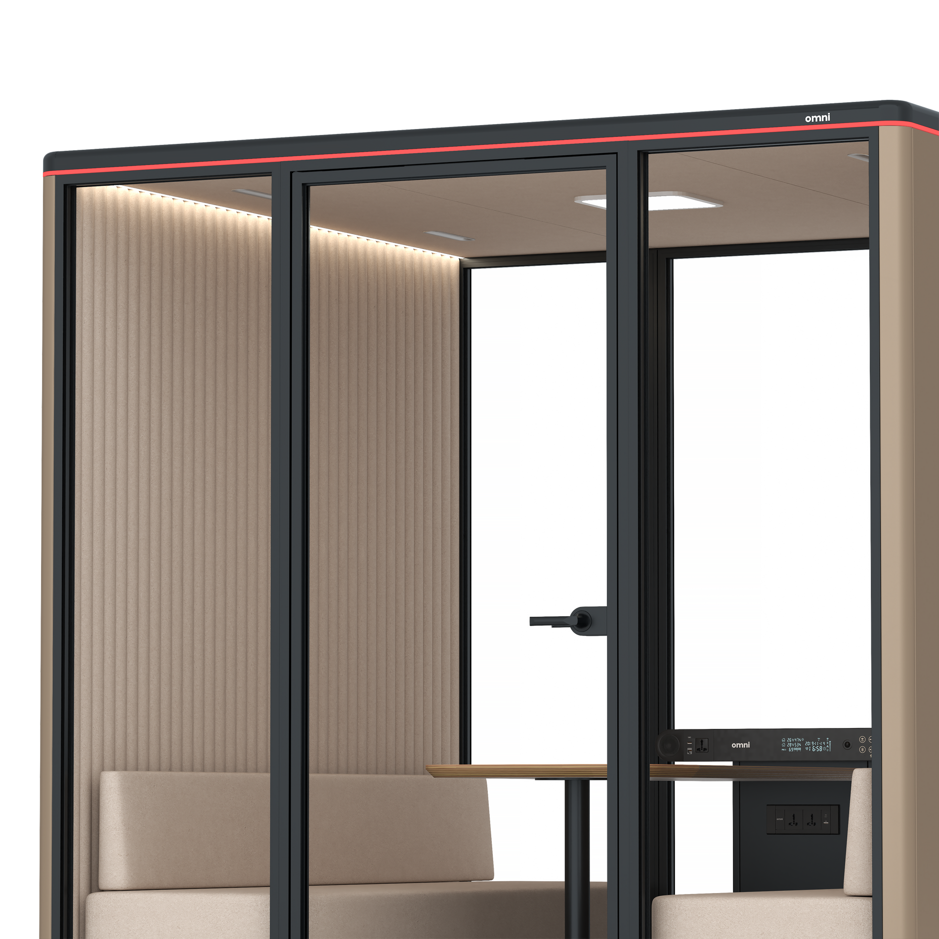 Omni SixSofa / RAL Grey Beige / #a18e7e