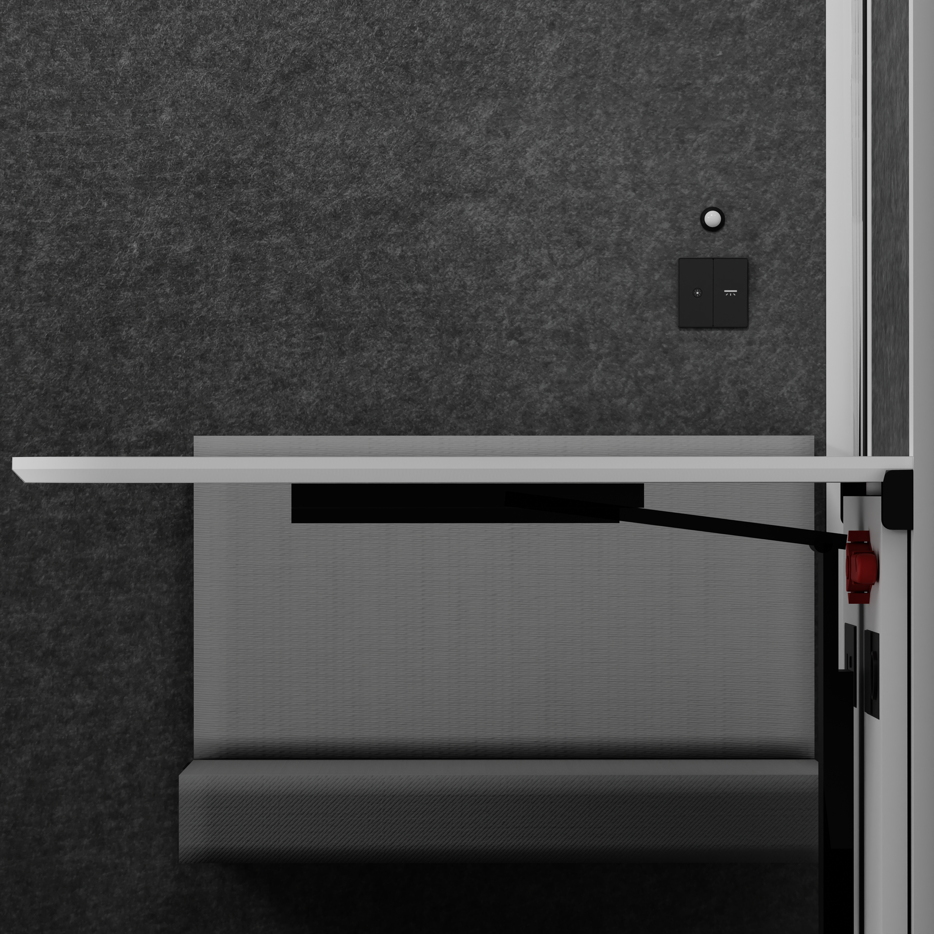 Cabina de Reuniones Acceso - XL White / '+2 Sillas de oficina