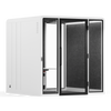 Side view of Access Meeting Booth - XL by Soundbox Store – soundproof office pod with acoustic design
