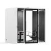 Accessible large meeting booth by Soundbox Store – wheelchair-accessible soundproof office pod
