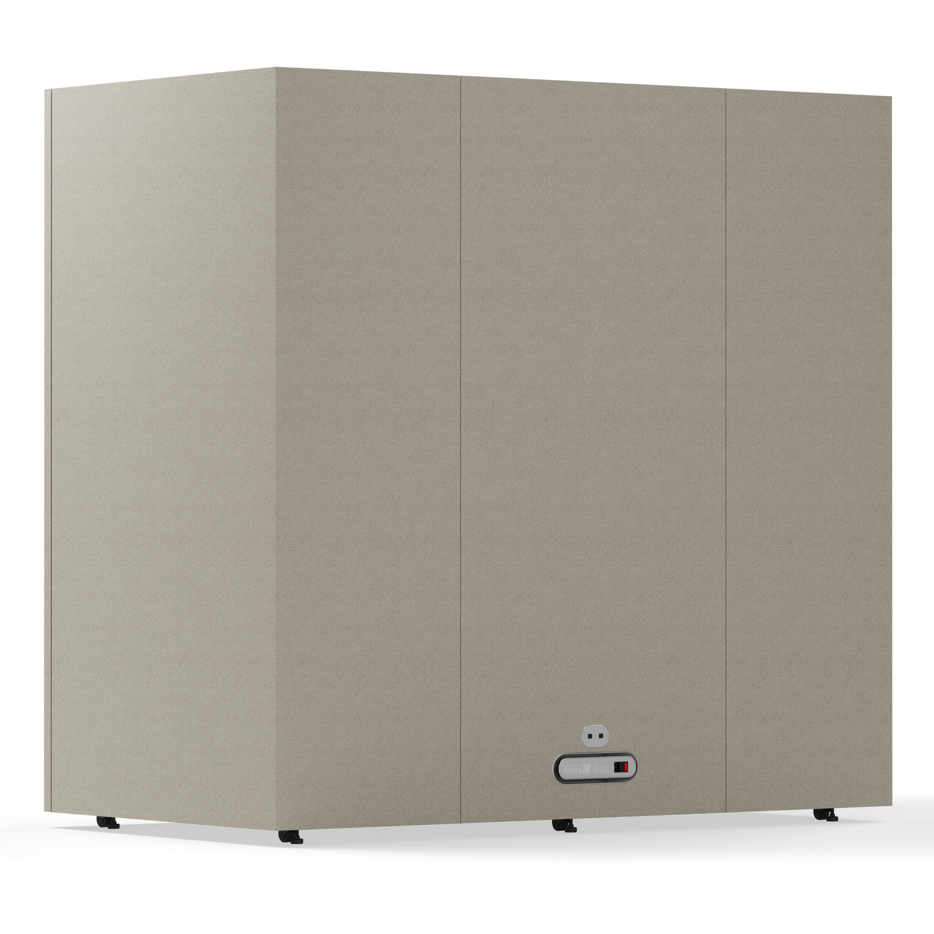 2 - 4 Person Meeting BoothFolio Beige / Furniture As Per Images