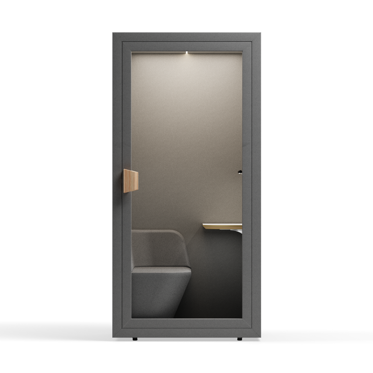 Soundproof Seated Folio Phone Booth