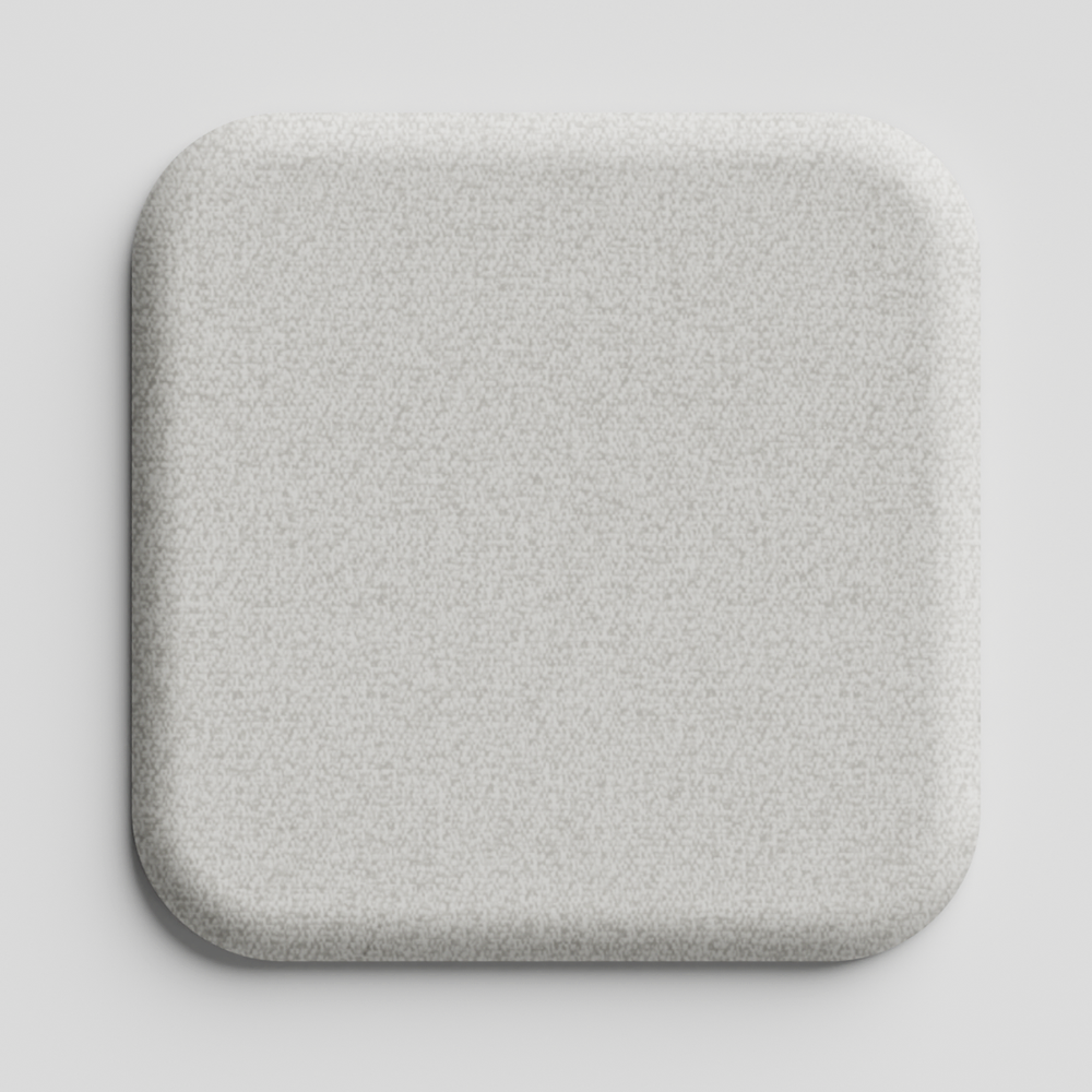 Folio Geometric Acoustic - Wall PanelPebble Grey / Square / 60cm by 60cm