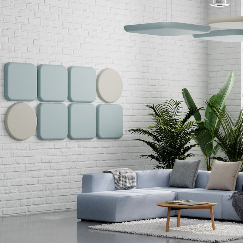 Acoustic Wall PanelDark Grey / Round / 60cm by 60cm