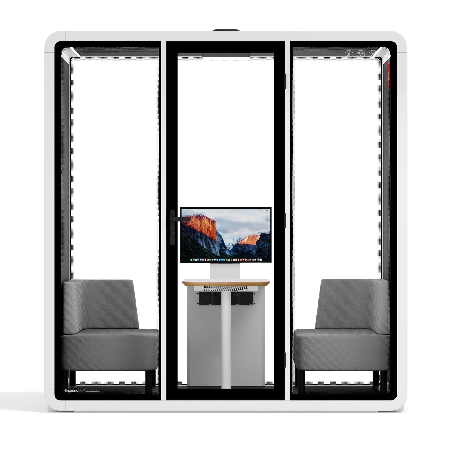 Quell - Coworker - 4 Person Meeting Booth