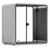 Quell - Coworker - 4 Person Meeting Booth acoustic sound pod Sound Booth Store Light Grey Dark Grey No Furniture
