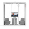 Quell - Coworker - 3-4 Meeting Booth acoustic sound pod Sound Booth Store 