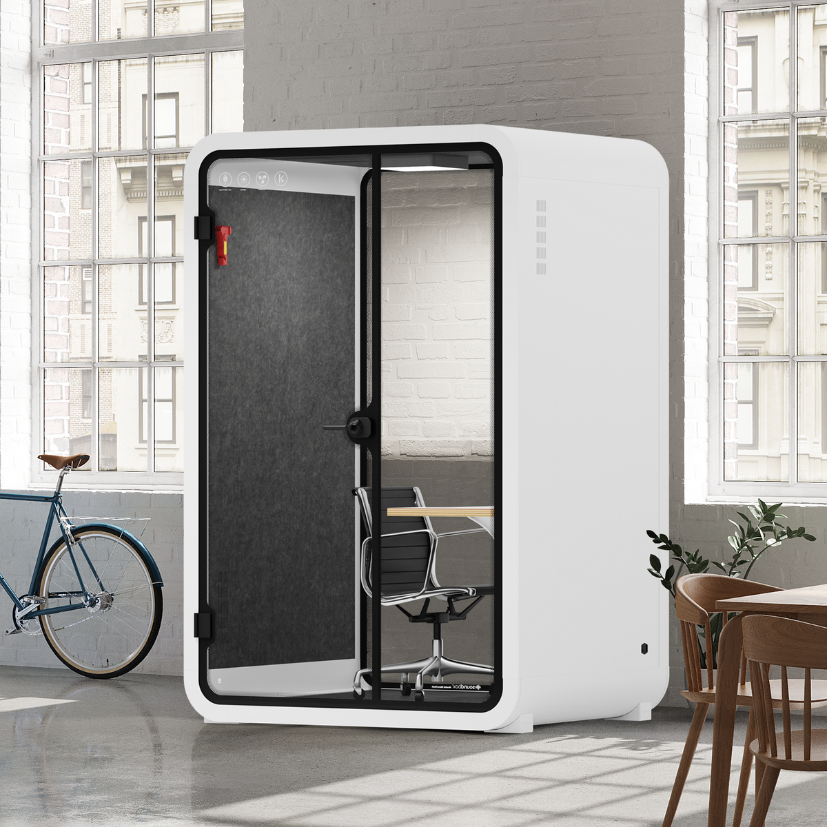 2-Person Office Booth - Soundproof Pod | Soundbox Store