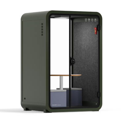 Quell - Büro-Pod - 2 Personen - With Furniture