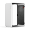 Office Phone Booth Quell 2-person by Soundbox Store – LED overhead lighting panel with adjustable brightness inside the booth