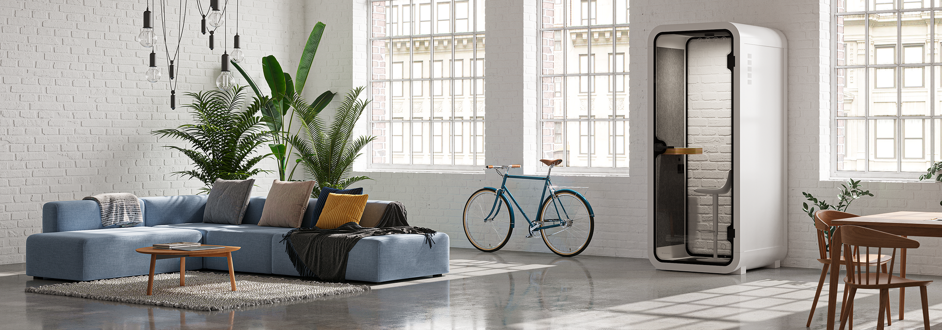 Bewegliche Silence Booth