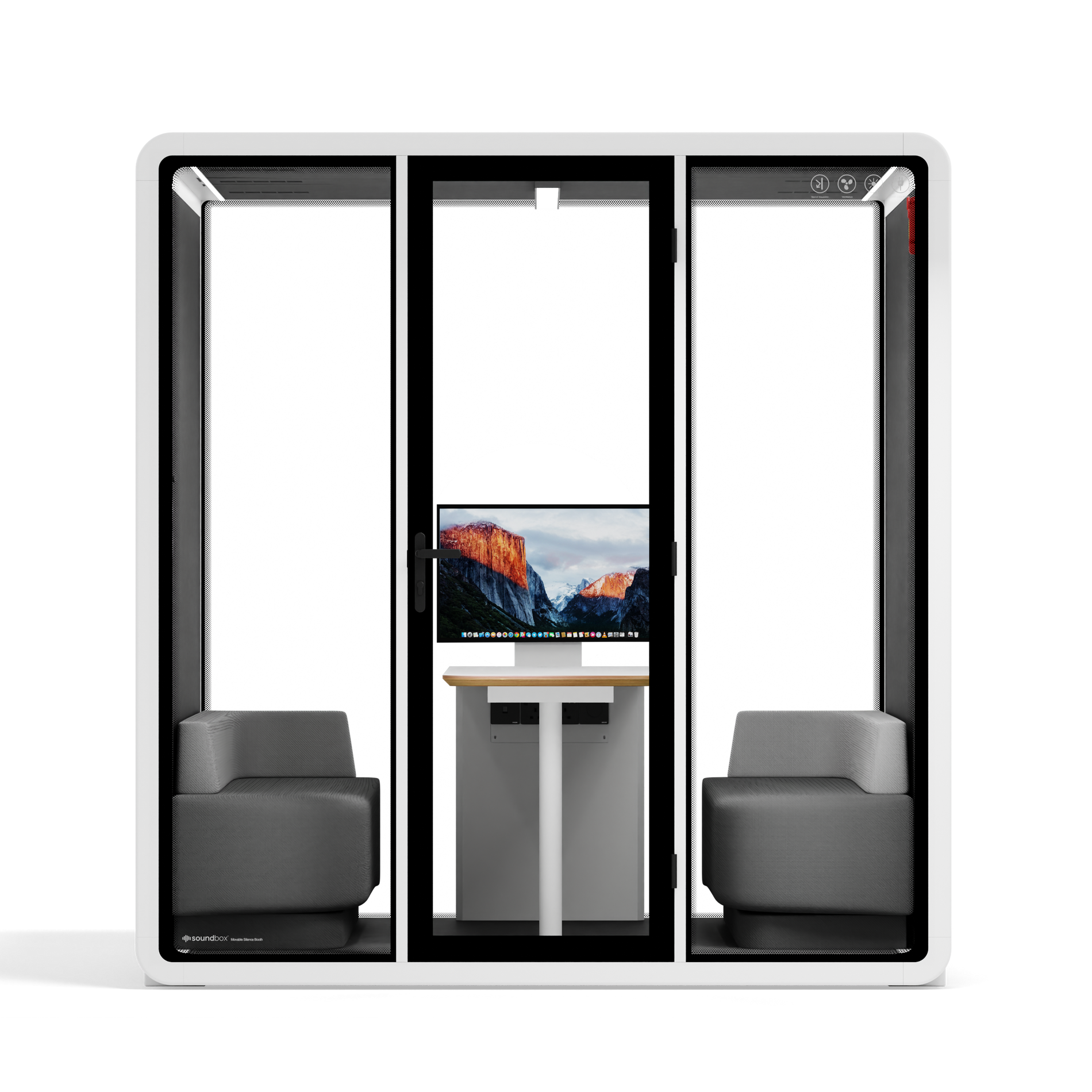 Quell - Coworker - 6 Person Meeting Booth