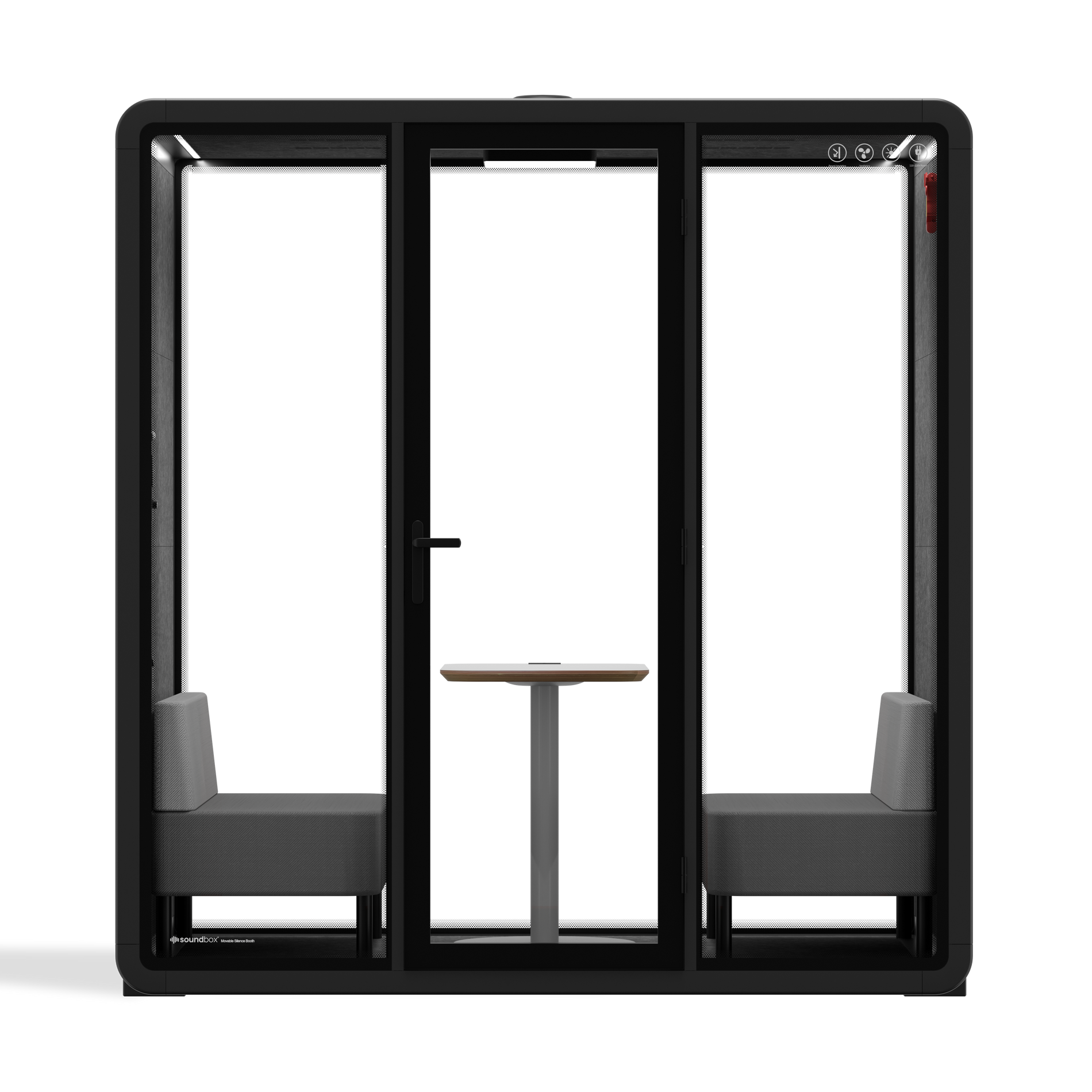 Quell Demi PlusCharcoal / Dark Grey / Furniture Set 1