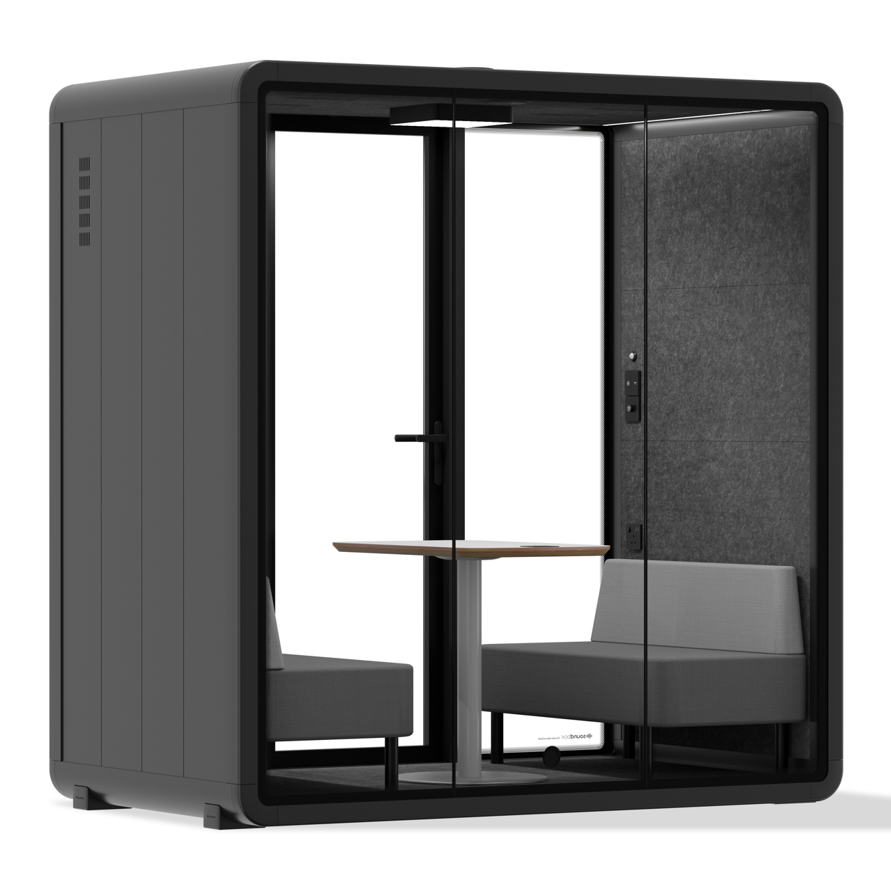 Quell Demi PlusCharcoal / Dark Grey / Furniture Set 1