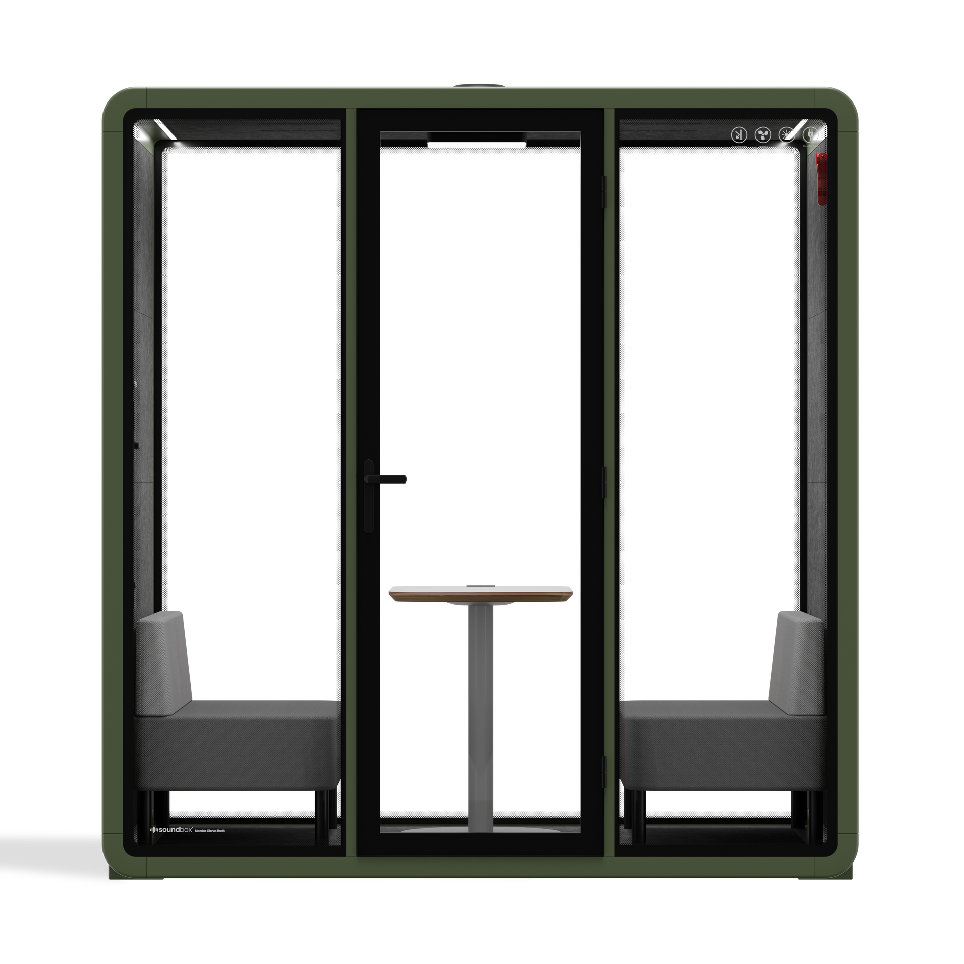 Quell Demi PlusGreen / Dark Grey / Furniture Set 1