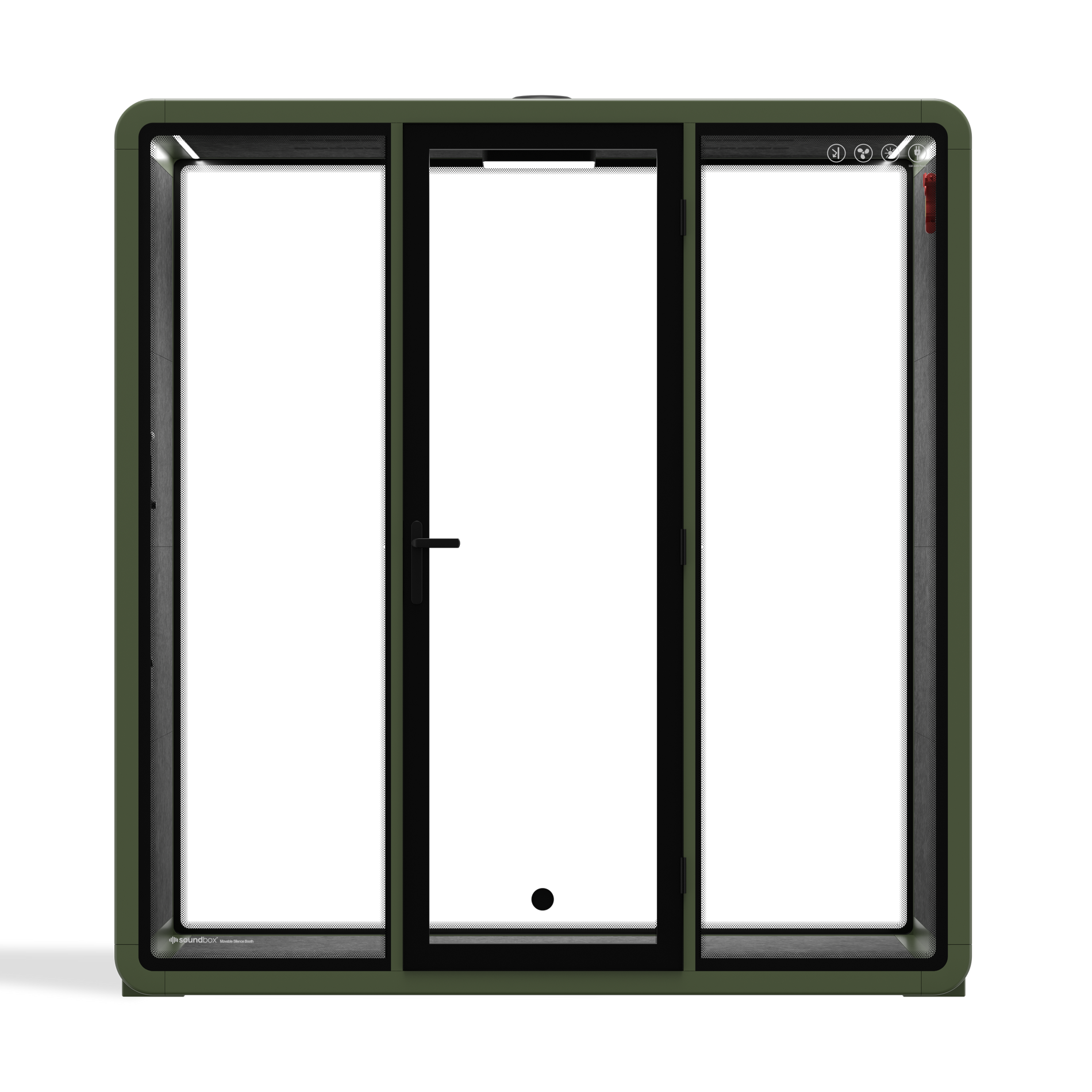 Quell Demi PlusGreen / Dark Grey / No Furniture