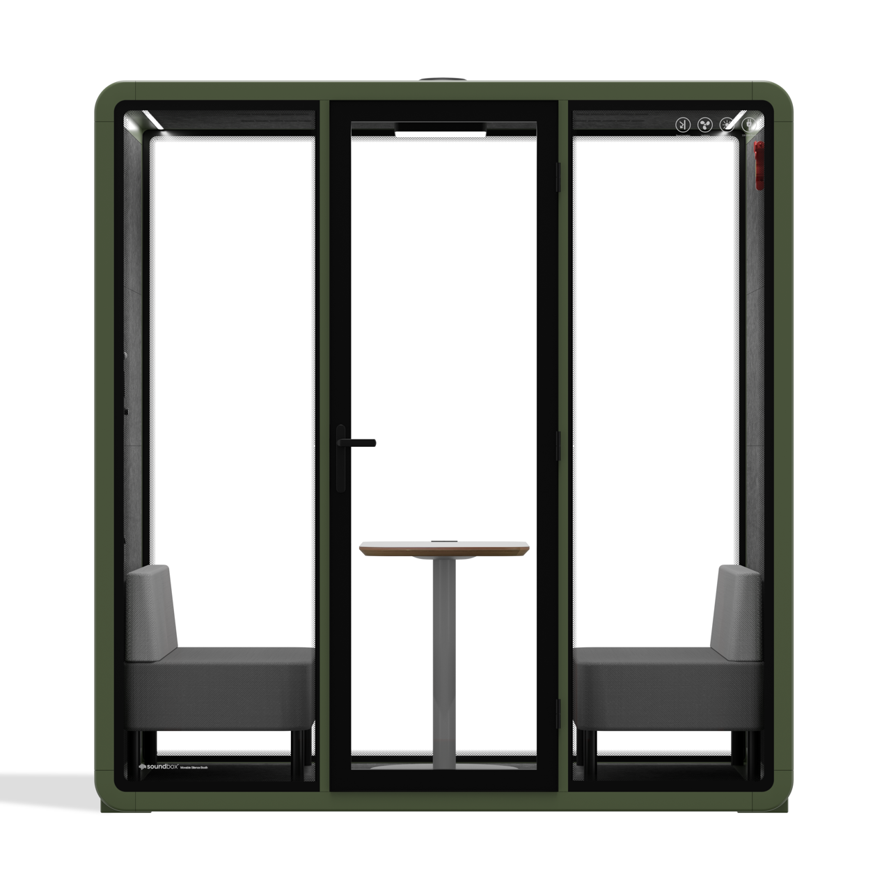 Quell Demi PlusGreen / Dark Grey / Furniture Set 1