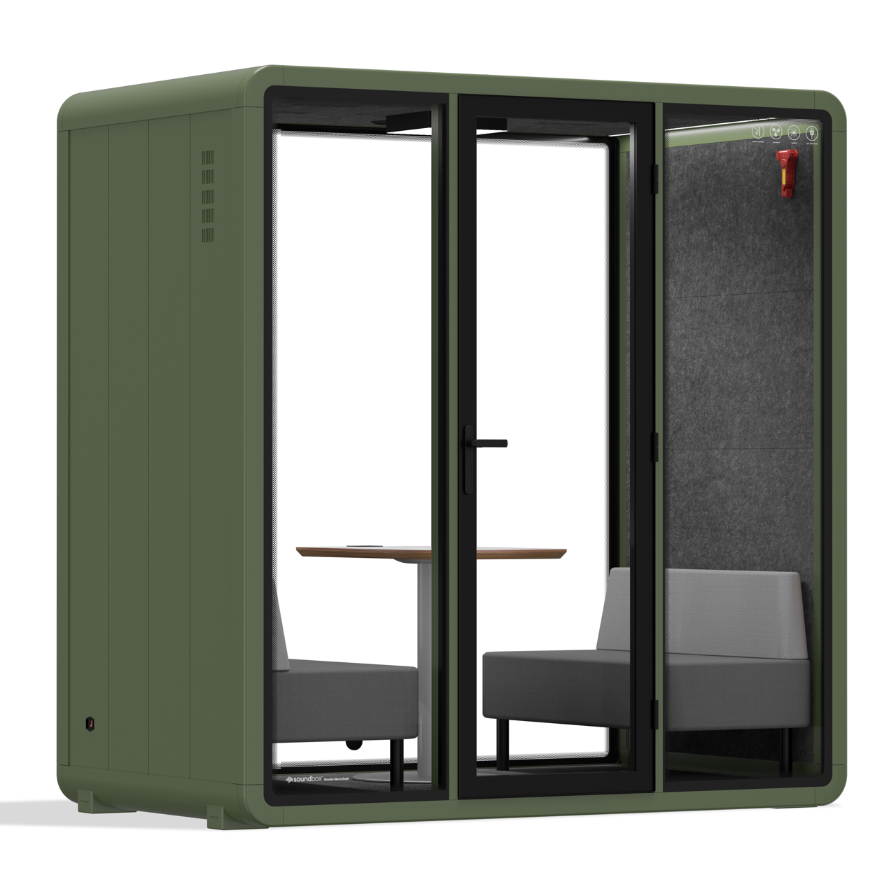 Quell Demi PlusGreen / Dark Grey / Furniture Set 1