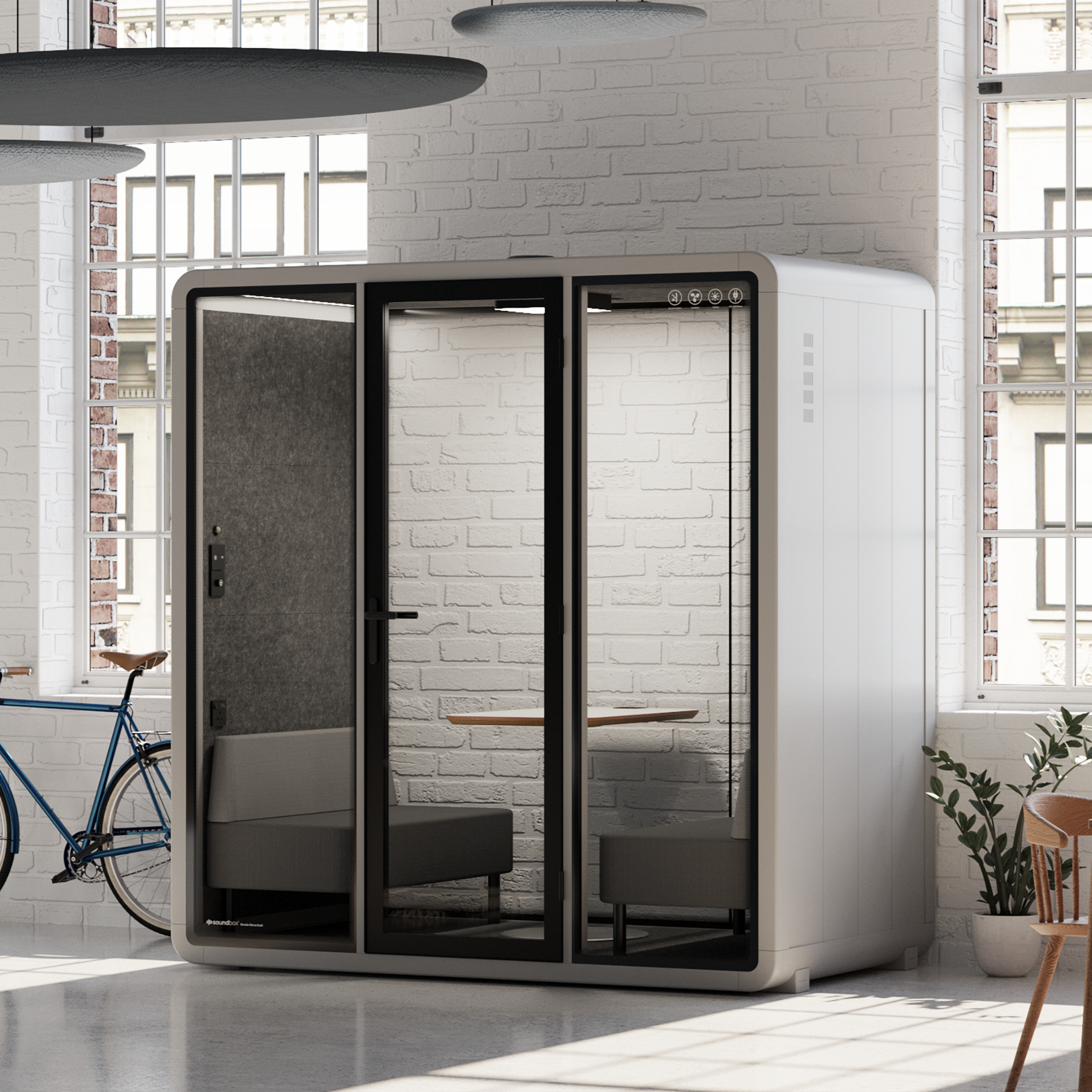 Quell Demi PlusLight Grey / Dark Grey / Furniture Set 1