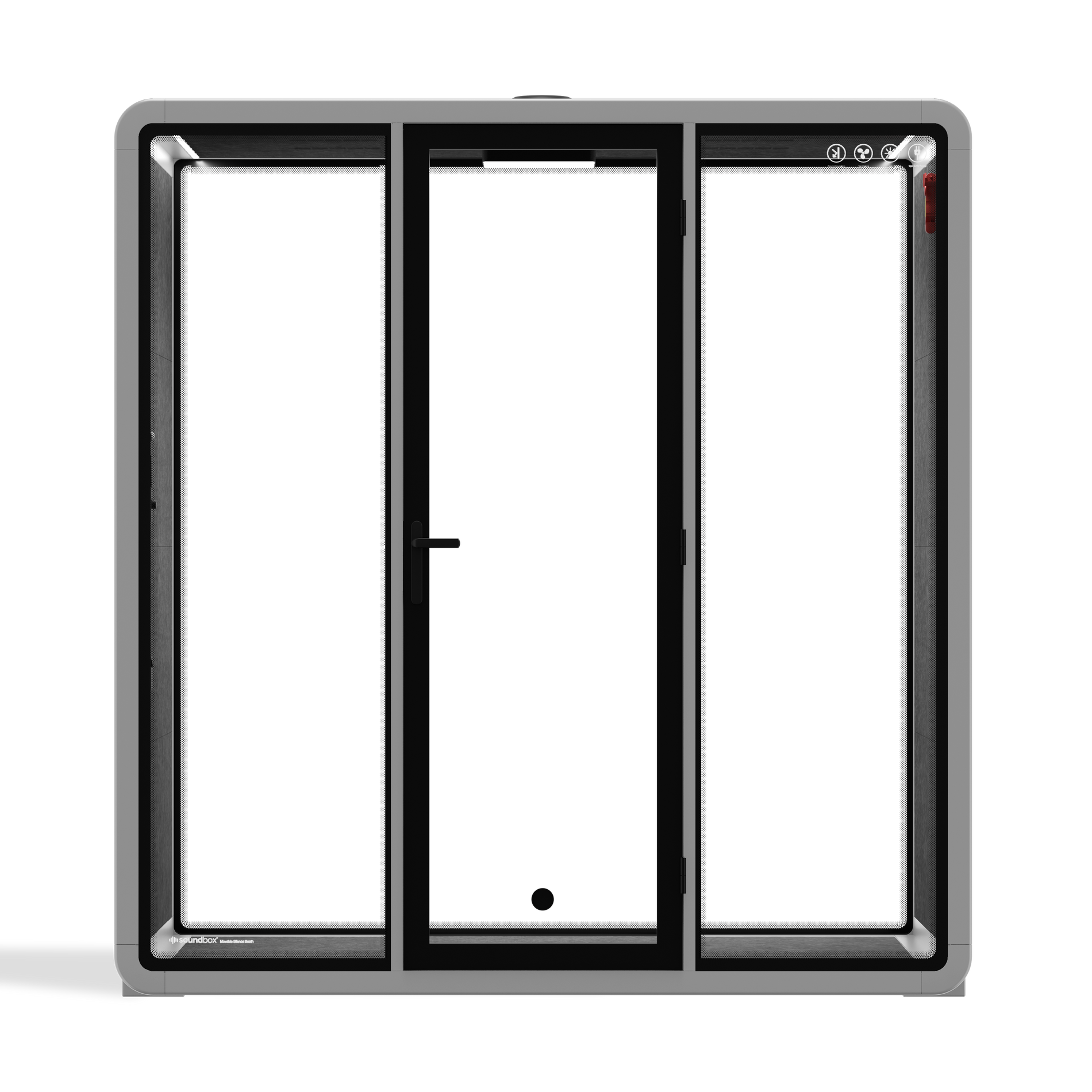Quell Demi PlusLight Grey / Dark Grey / No Furniture