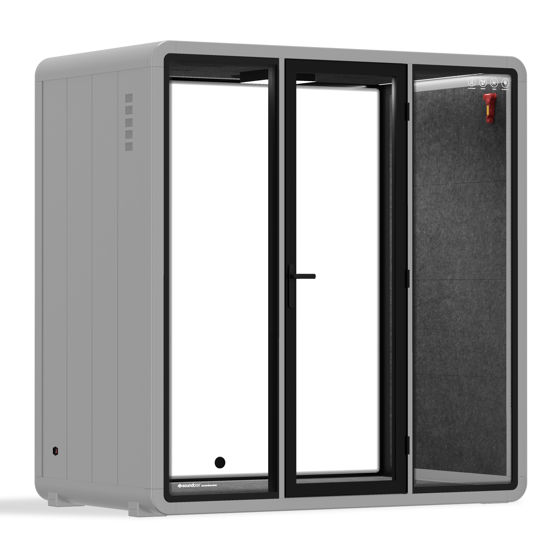 Quell Demi PlusLight Grey / Dark Grey / No Furniture