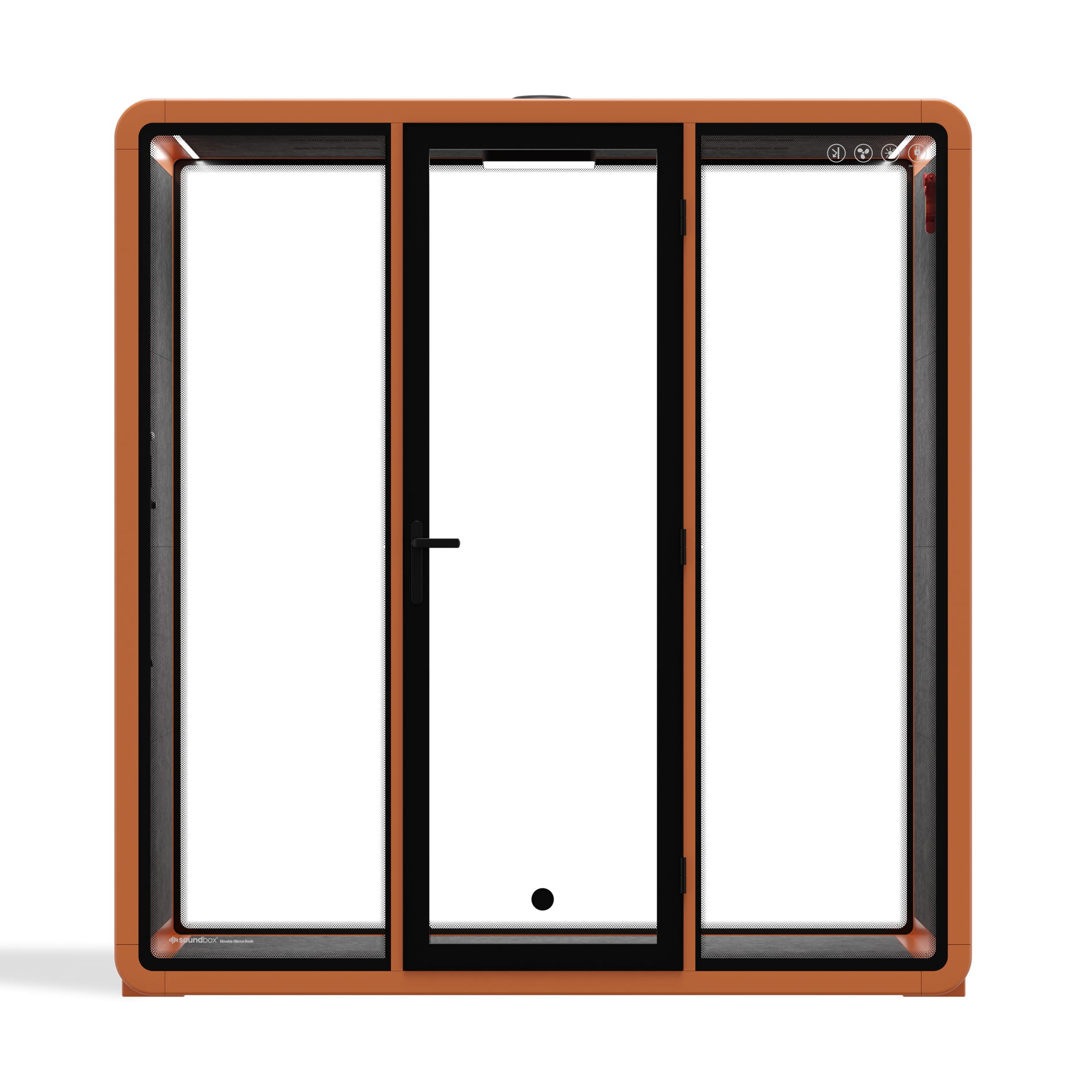 Quell Demi PlusOrange / Dark Grey / No Furniture
