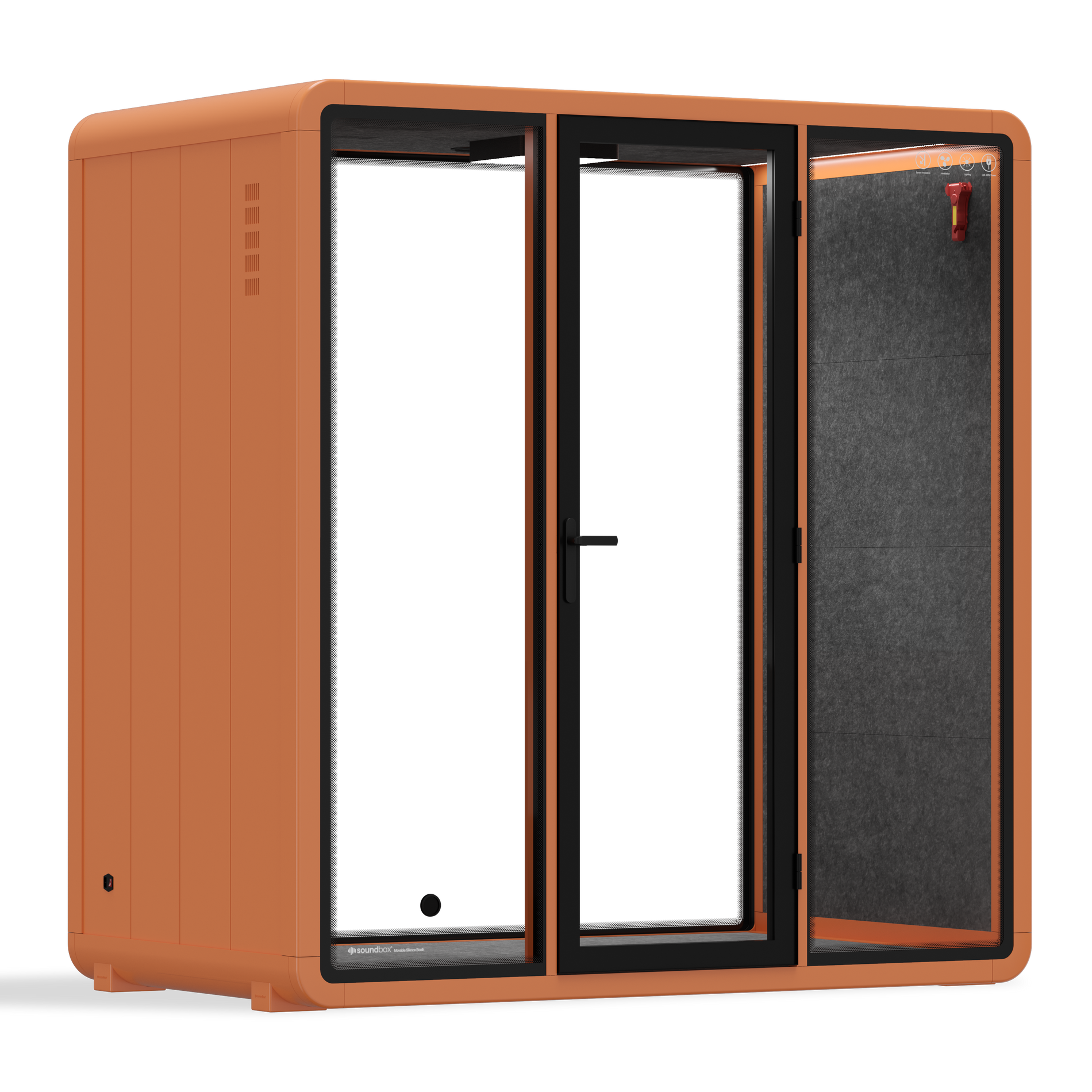 Quell Demi PlusOrange / Dark Grey / No Furniture