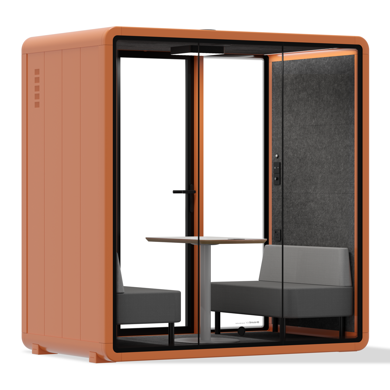 Quell Demi PlusOrange / Dark Grey / Furniture Set 1