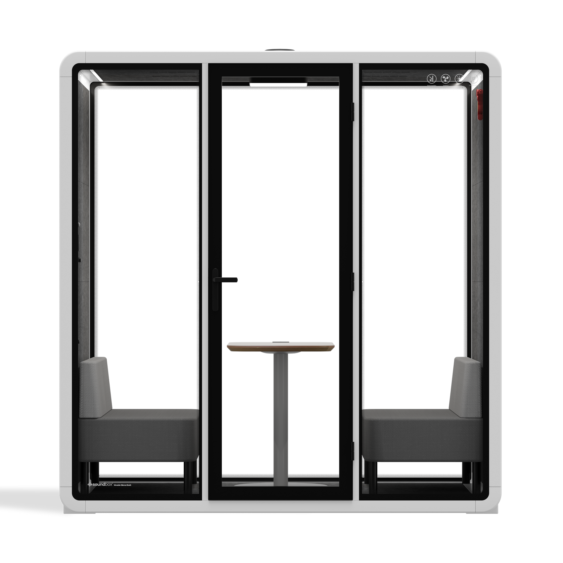 Quell Demi PlusWhite / Dark Grey / Furniture Set 1