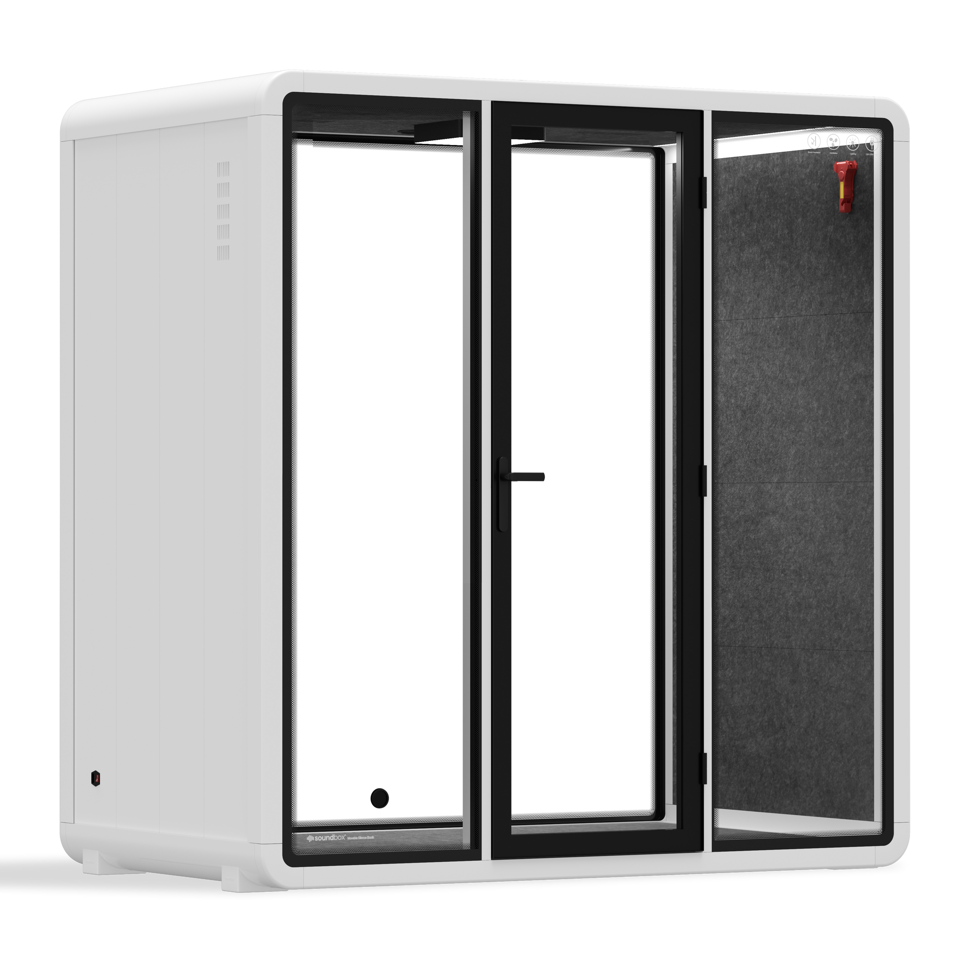 Quell Demi PlusWhite / Dark Grey / No Furniture