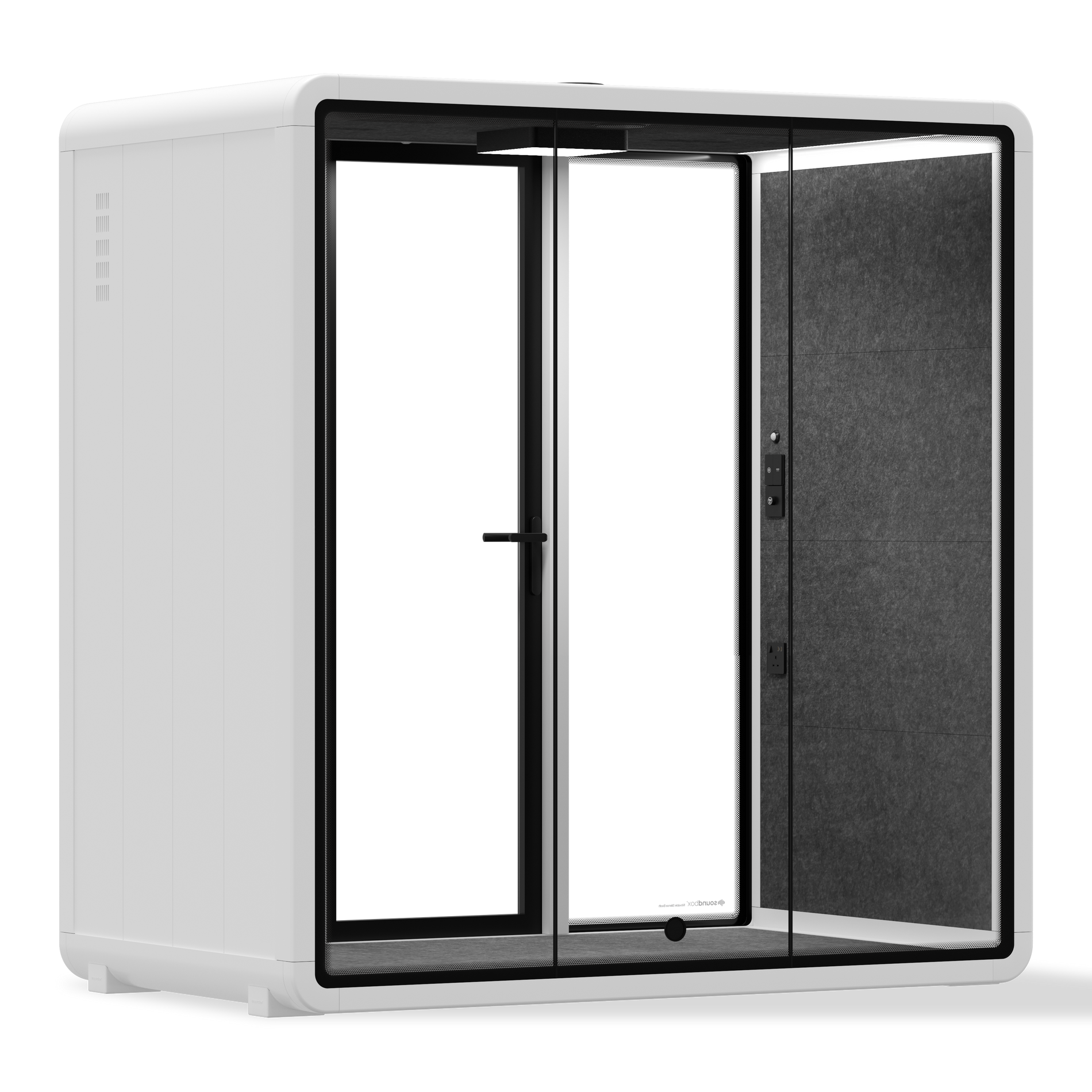 Quell Demi PlusWhite / Dark Grey / No Furniture