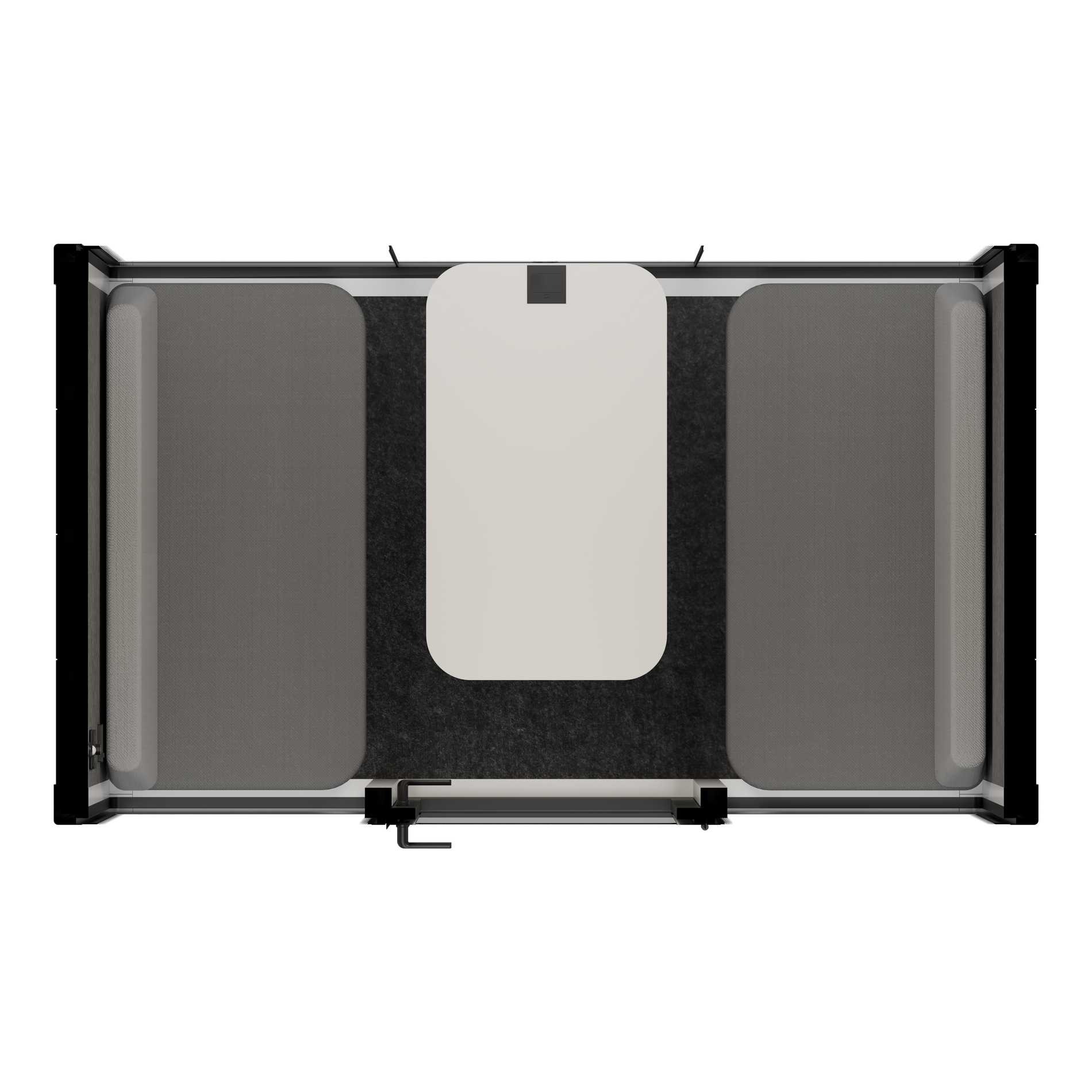 Quell Demi PlusWhite / Dark Grey / Furniture Set 1