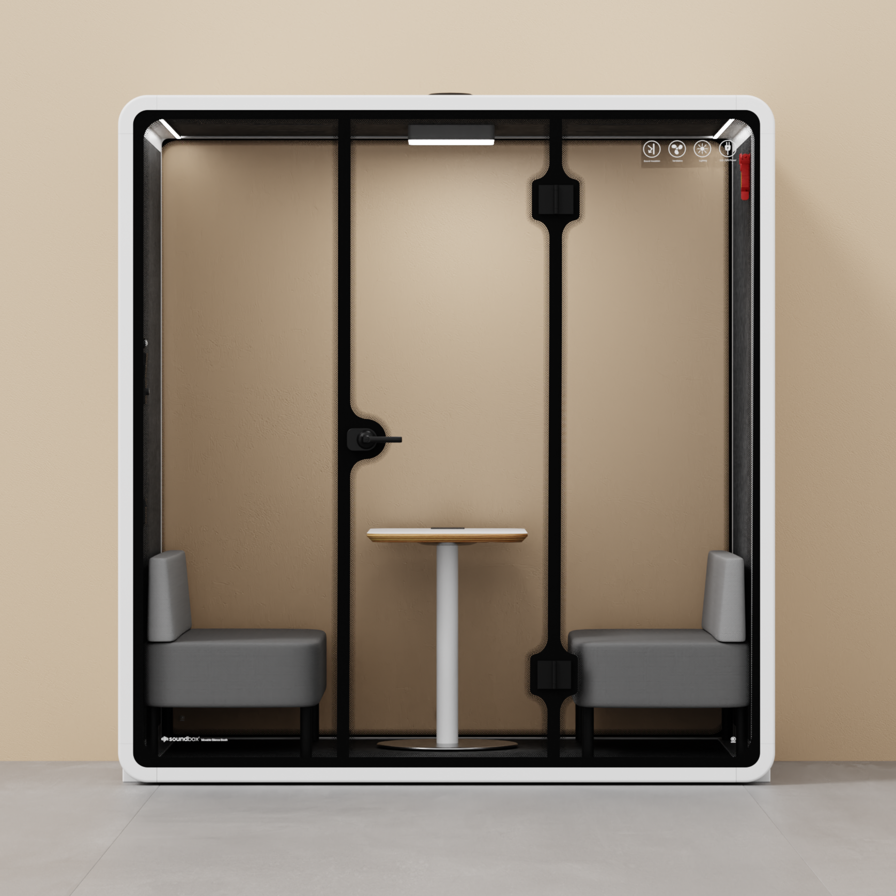 Quell Demi Booth - Soundproof Pod | Soundbox Store