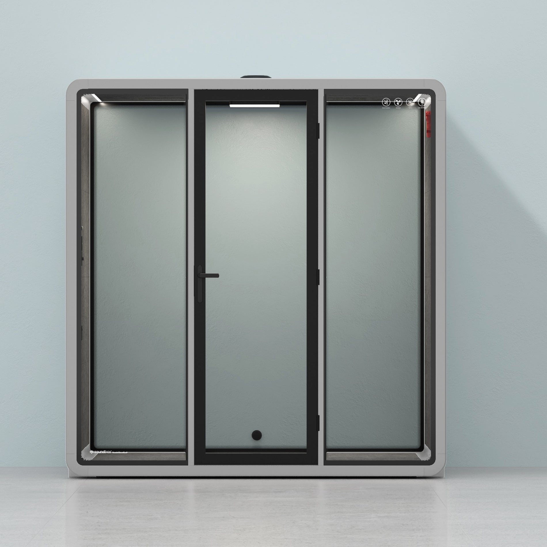 Quell Demi PlusLight Grey / Dark Grey / No Furniture