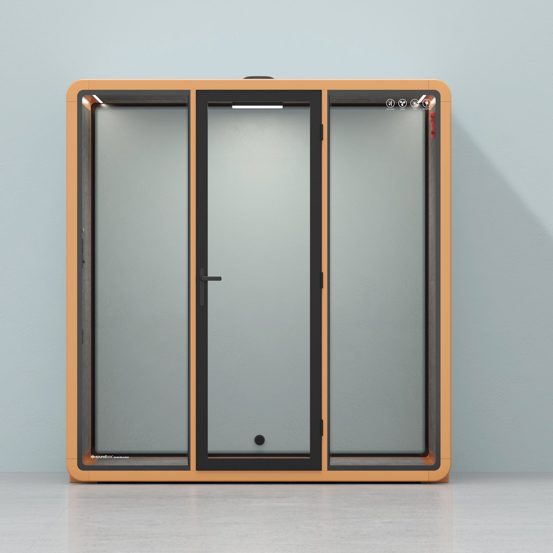 Quell Demi PlusOrange / Dark Grey / No Furniture