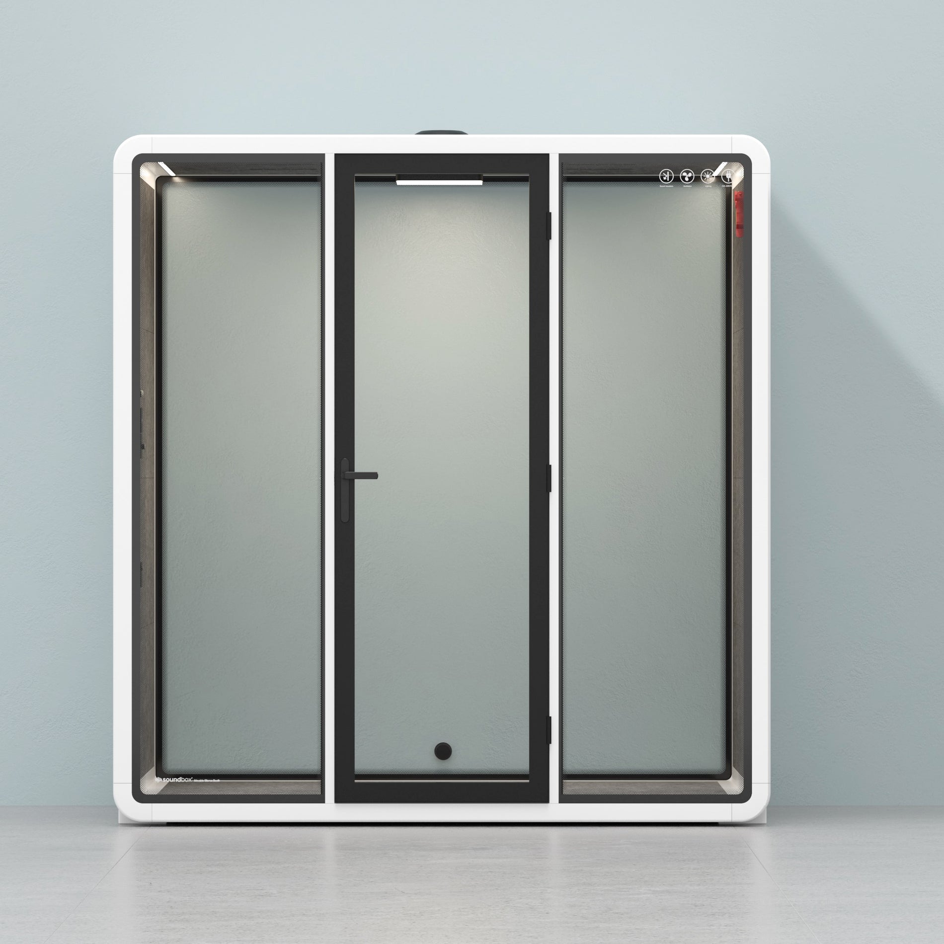 Quell Demi PlusWhite / Dark Grey / No Furniture