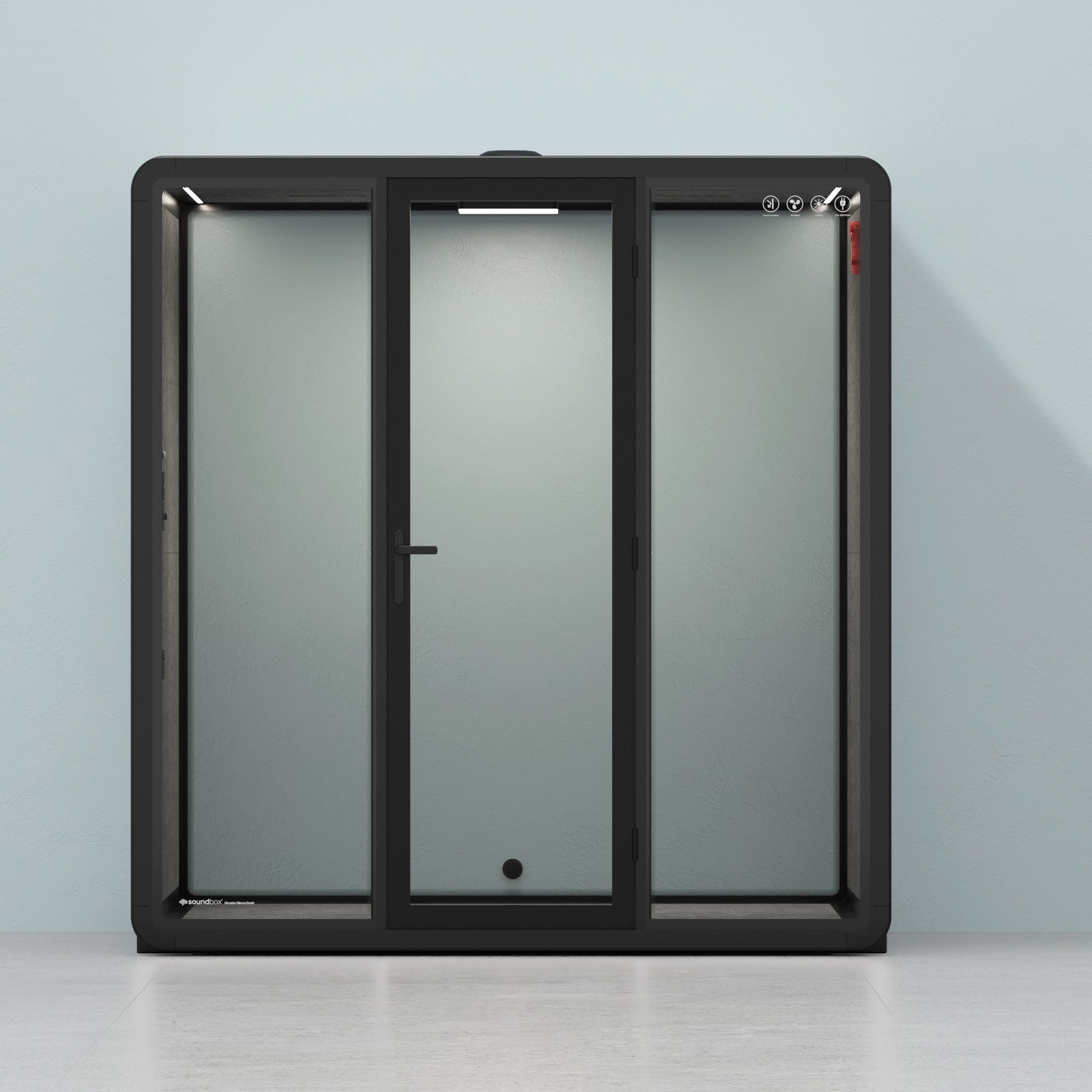 Quell Demi PlusWooden / Dark Grey / No Furniture