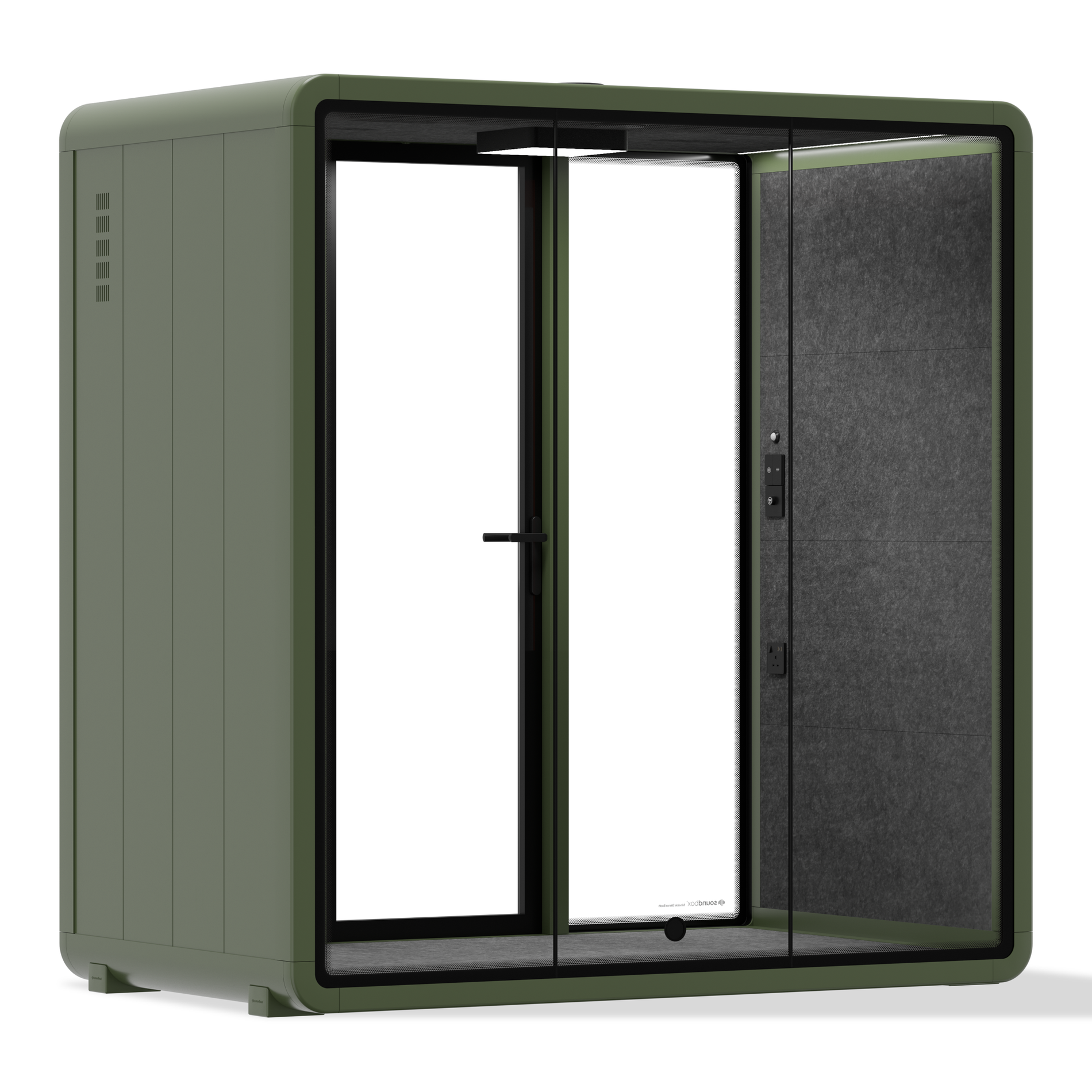 Quell Demi PlusGreen / Dark Grey / No Furniture