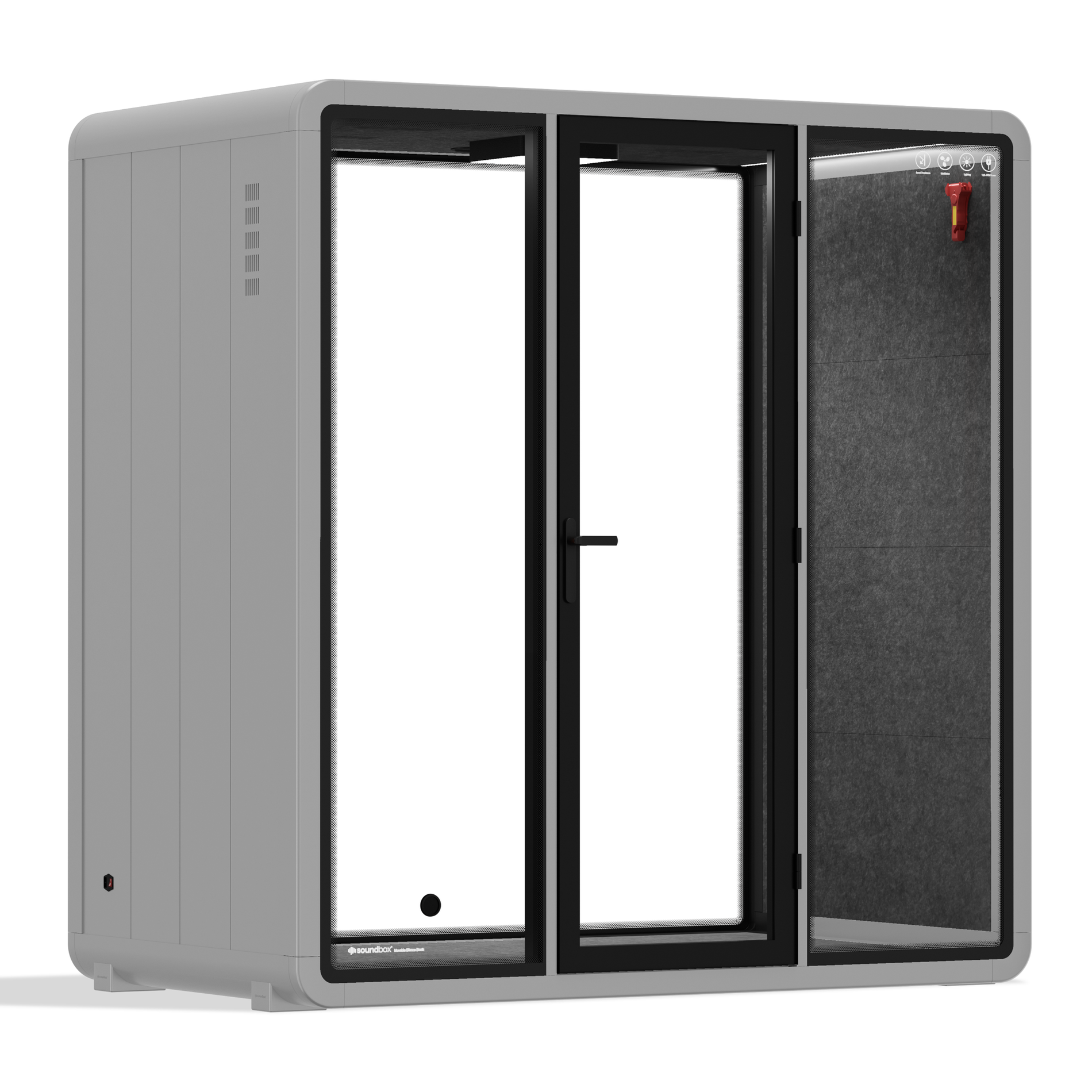 Quell Demi PlusLight Grey / Dark Grey / No Furniture