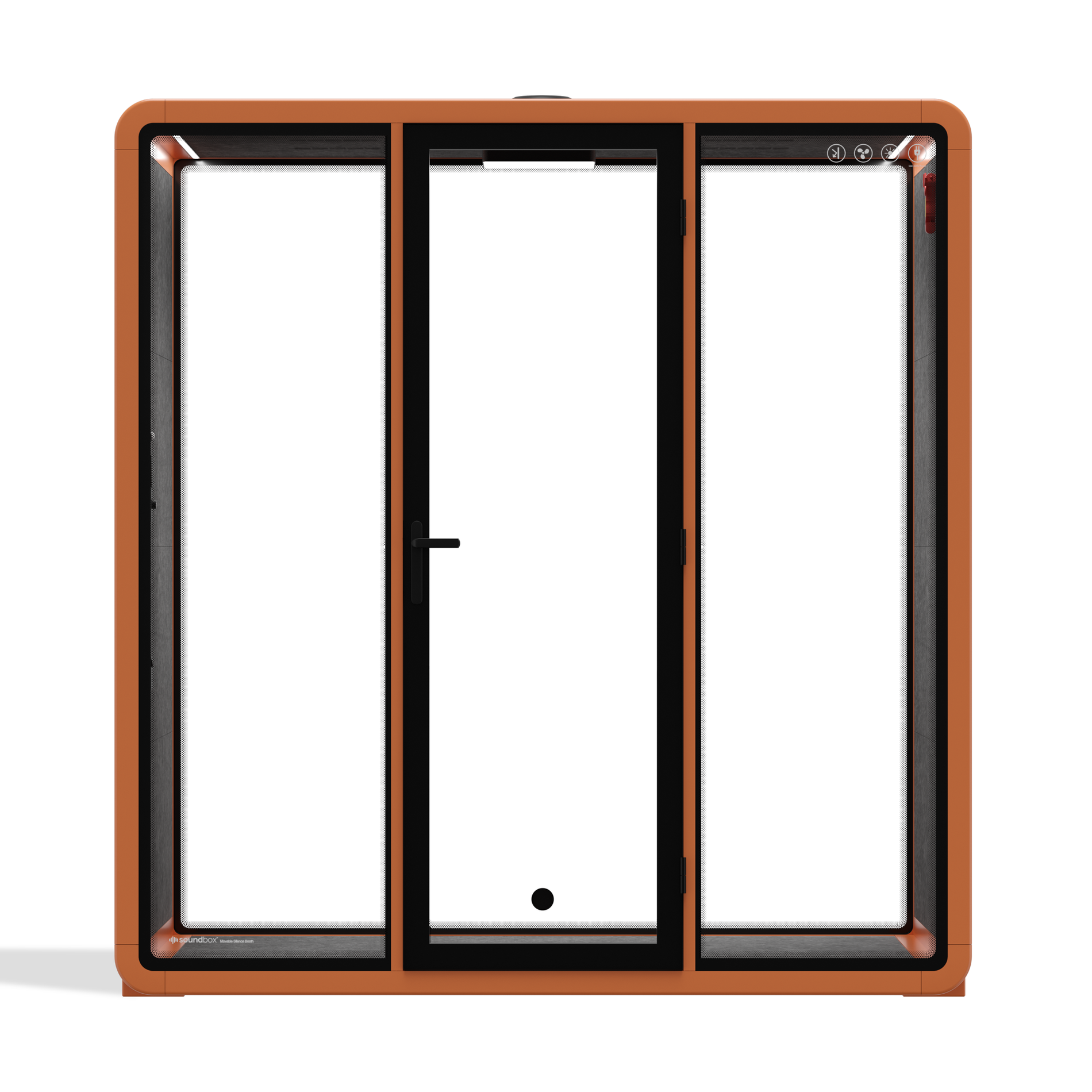 Quell Demi PlusOrange / Dark Grey / No Furniture