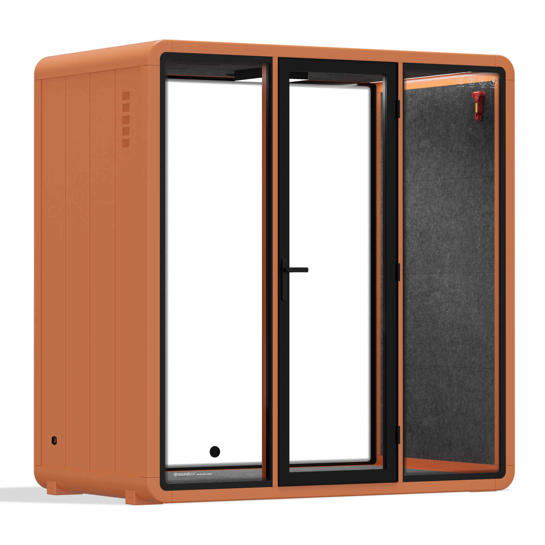 Quell Demi PlusOrange / Dark Grey / No Furniture