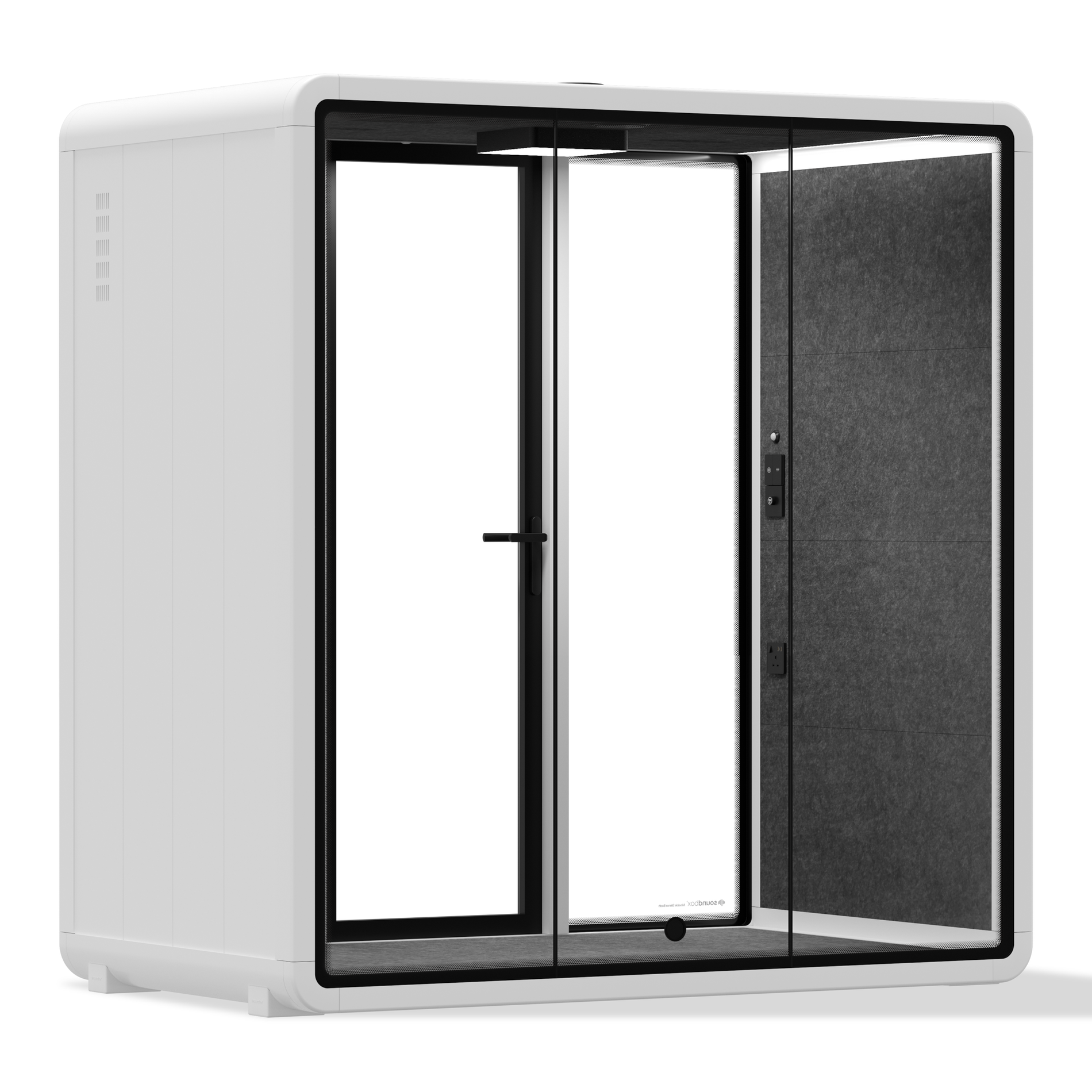 Quell Demi PlusWhite / Dark Grey / No Furniture