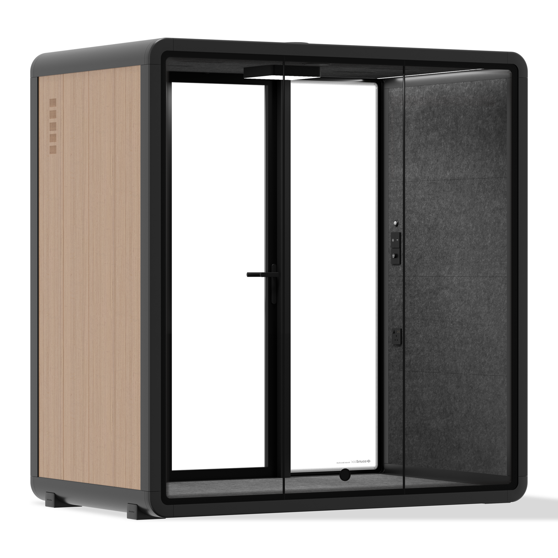 Quell Demi PlusWooden / Dark Grey / No Furniture