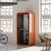 Office Pod Quell Acoustic Green Dark Grey