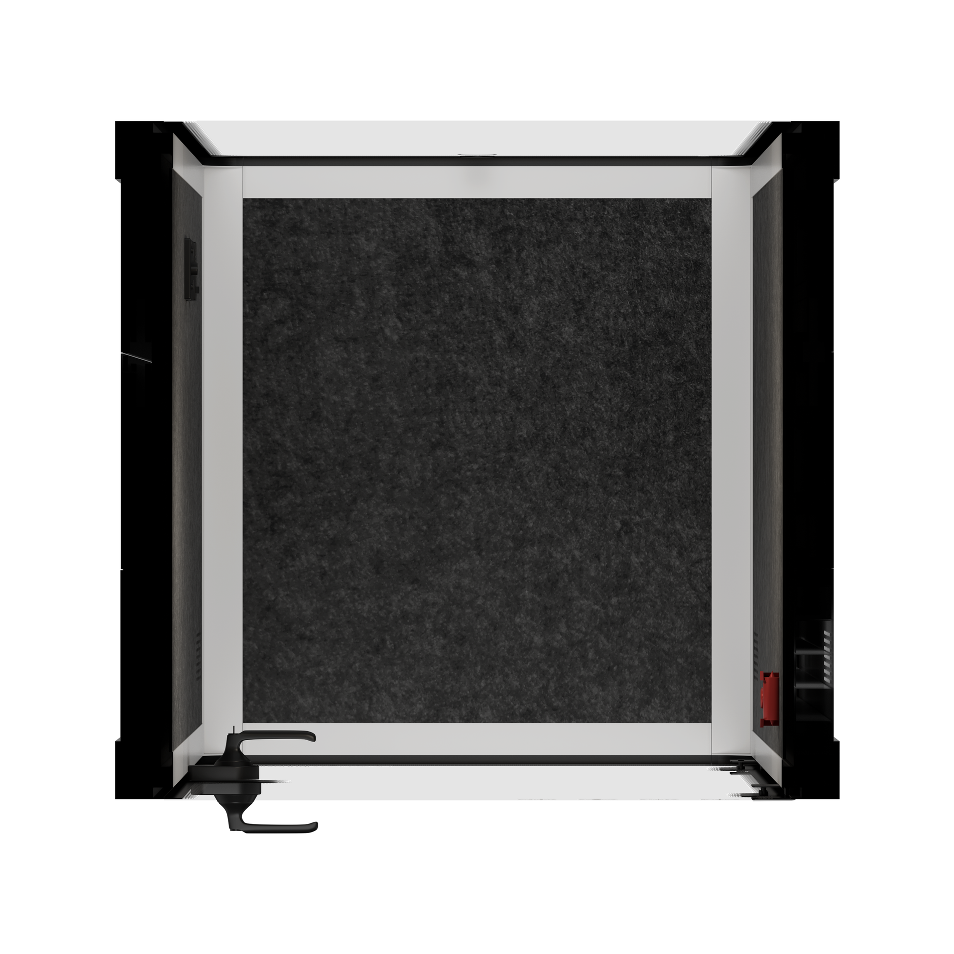 Office Pod Quell FlexWhite / Dark Grey / With Furniture